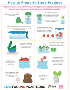 Food storage tips